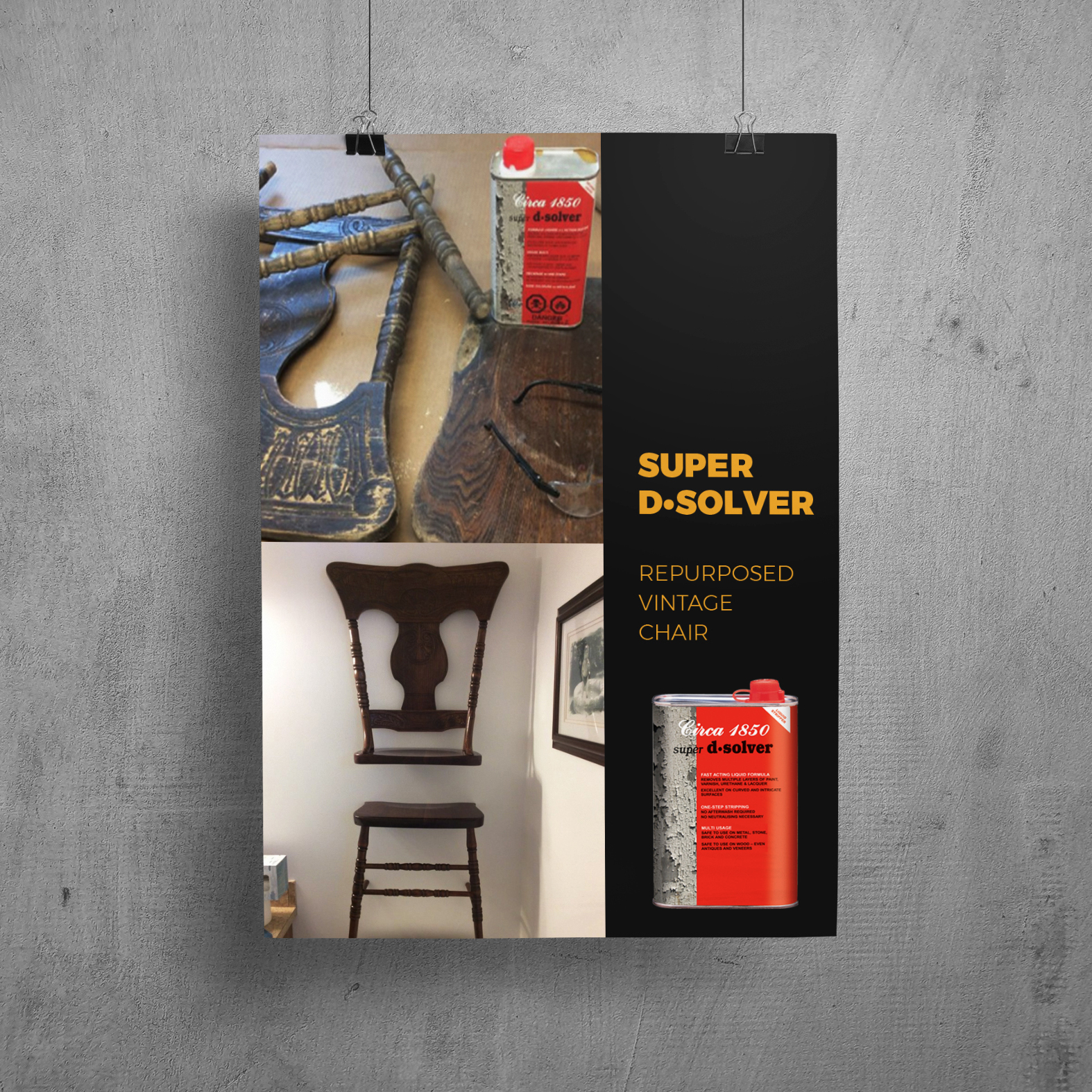 Super D•Solver  Repurposed Chair