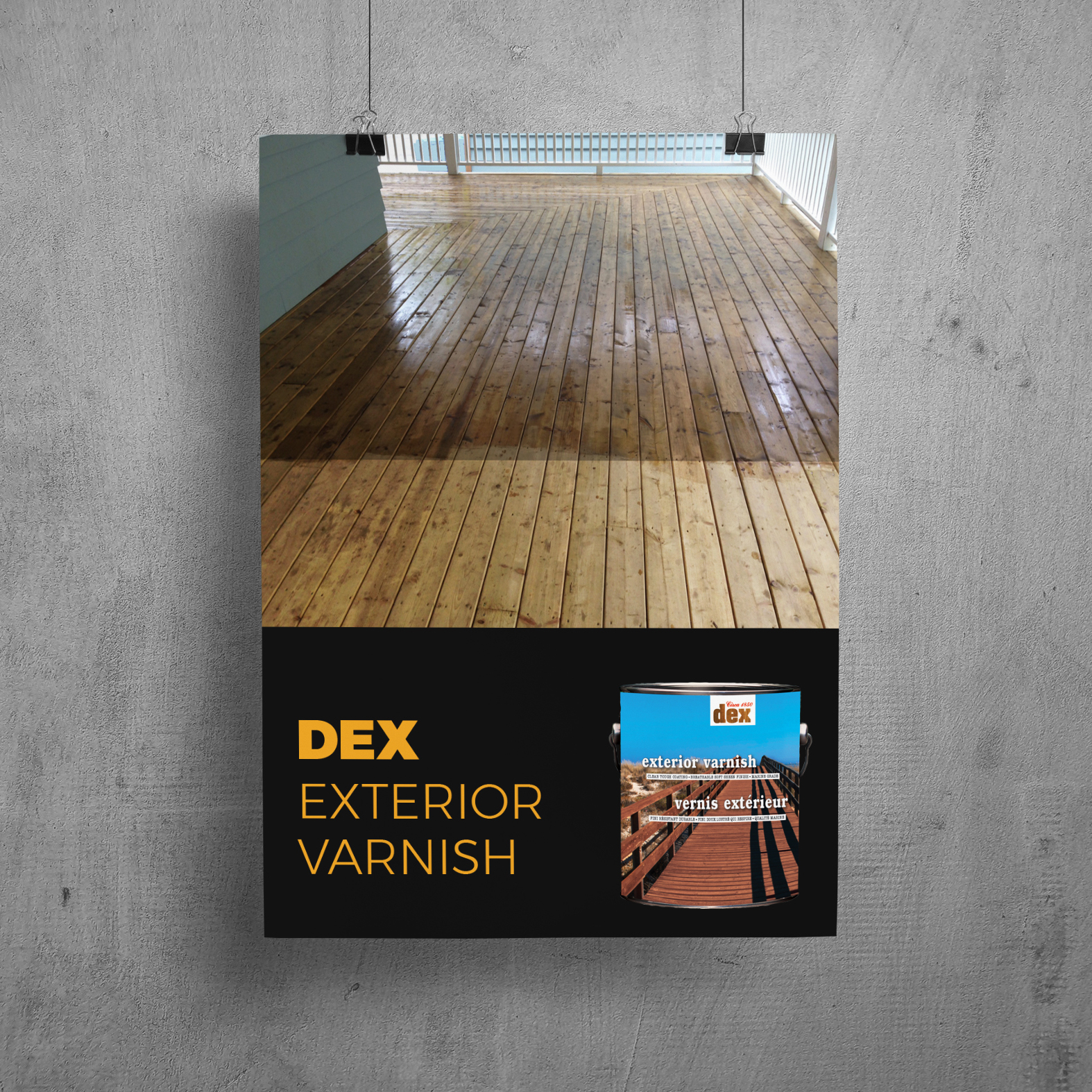 DEX Exterior Varnish Back Porch