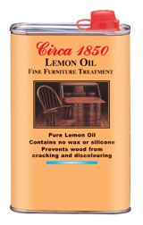 Circa 1850 Lemon Oil Furniture Treatment