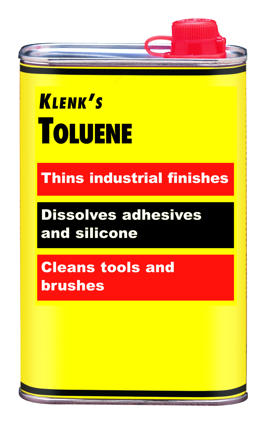 Klenk's Odourless Thinner thins oil-based paints and varnishes. It