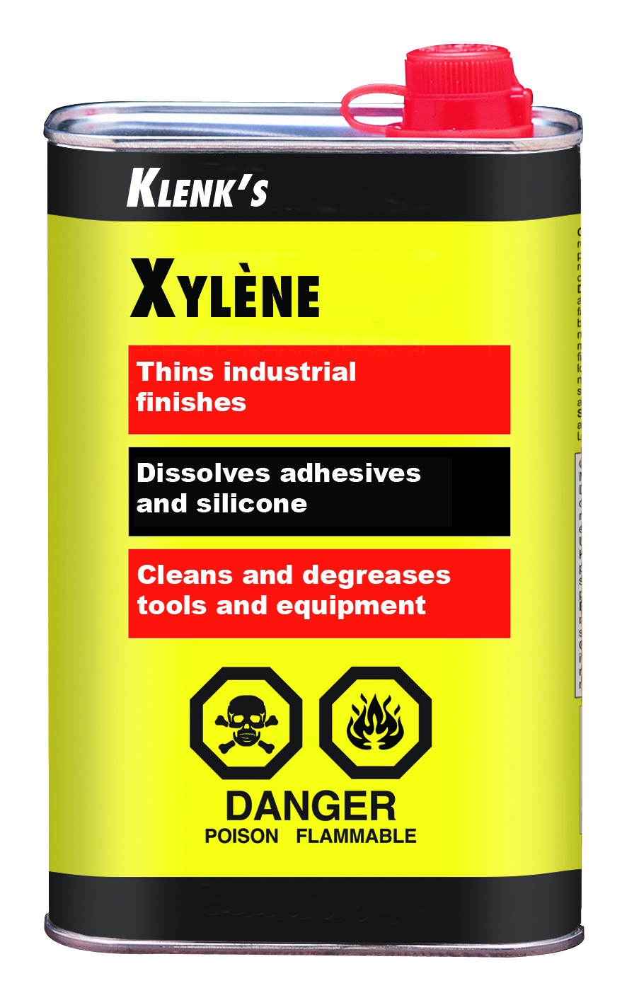 Klenk's Odourless Thinner thins oil-based paints and varnishes. It